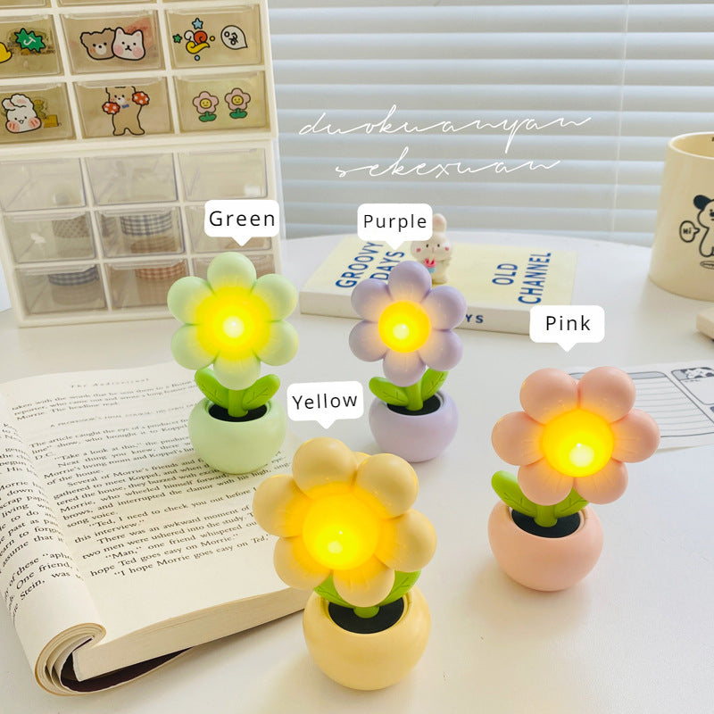 Flower Pot Night Lamp ( 1pc )