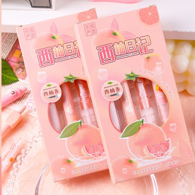 Aesthetic Scented Gel Pen Set ( 4pcs )