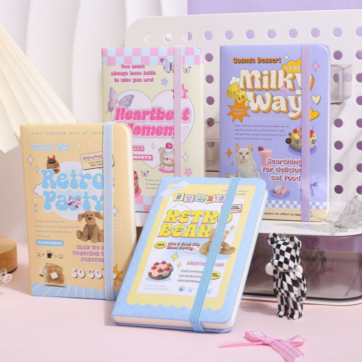 Retro Notebook Diary A6 ( 1pc )