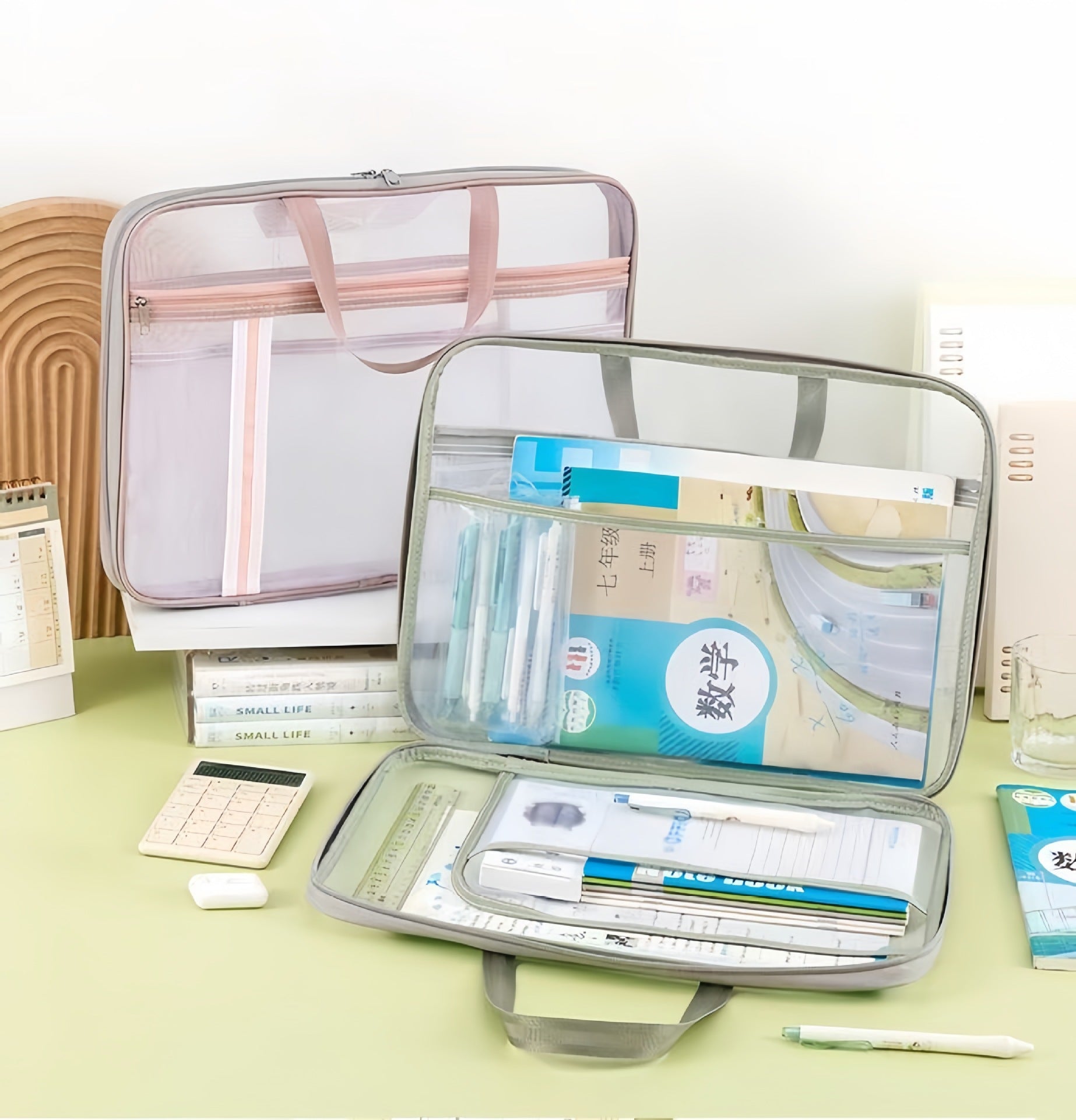 Aesthetic Mesh File Folder / Document Folder Organizer A4 ( 1pc )