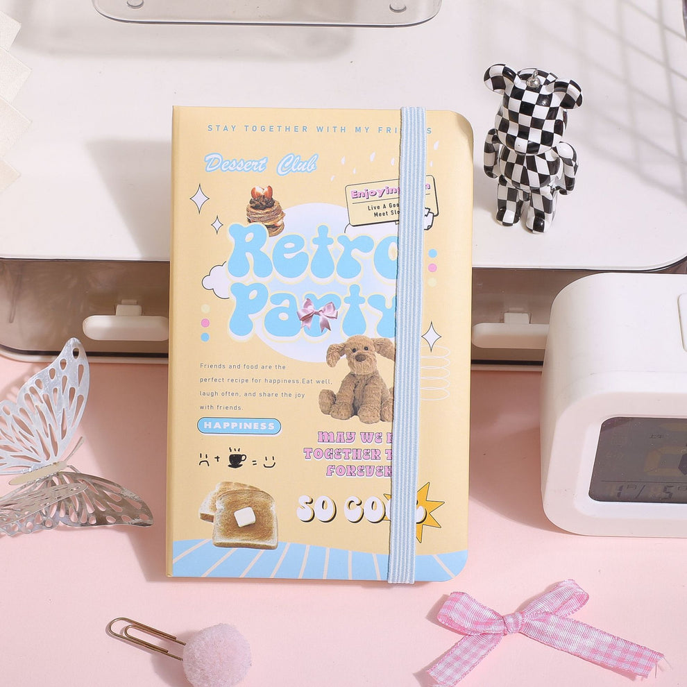 Retro Notebook Diary A6 ( 1pc )