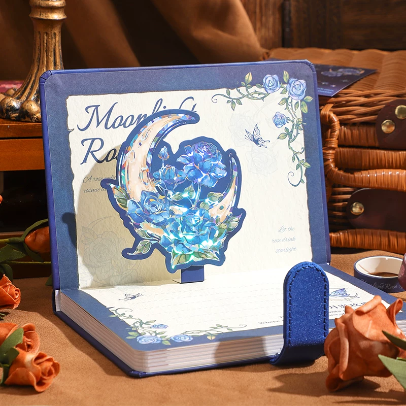 Rose & Butterfly Vintage Journaling Gift Set ( 1set )
