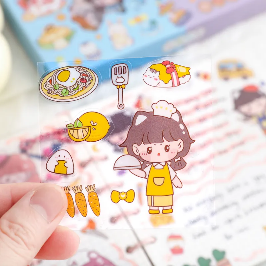 Kawaii Sticker Set ( 100 sheets )