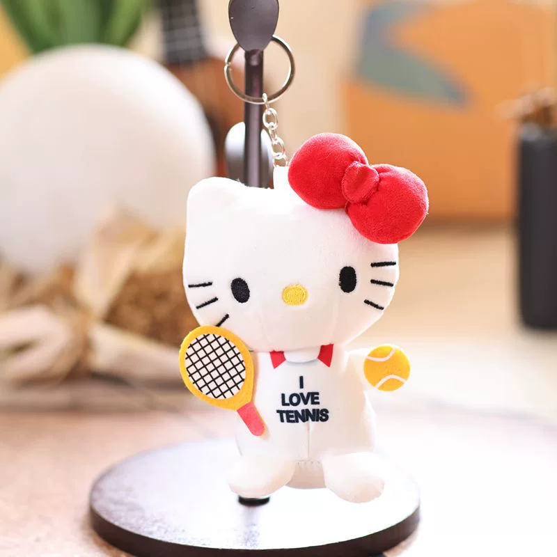 Hello Kitty Plush Keychain Toy ( 1pc )