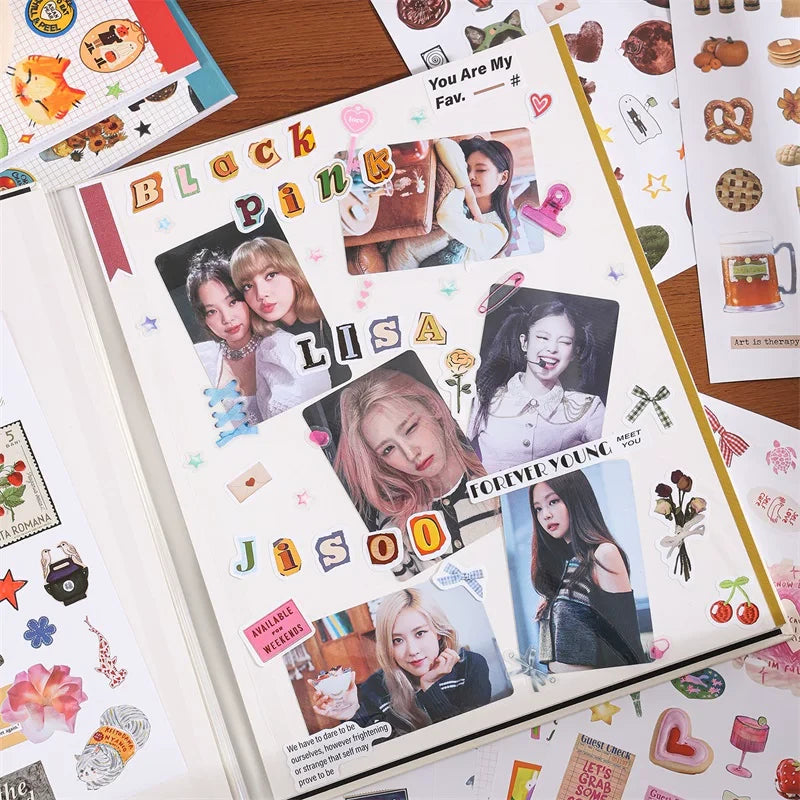 Daylight Gathering Collection Journaling Scrapbooking Sticker Book ( 50sheets )