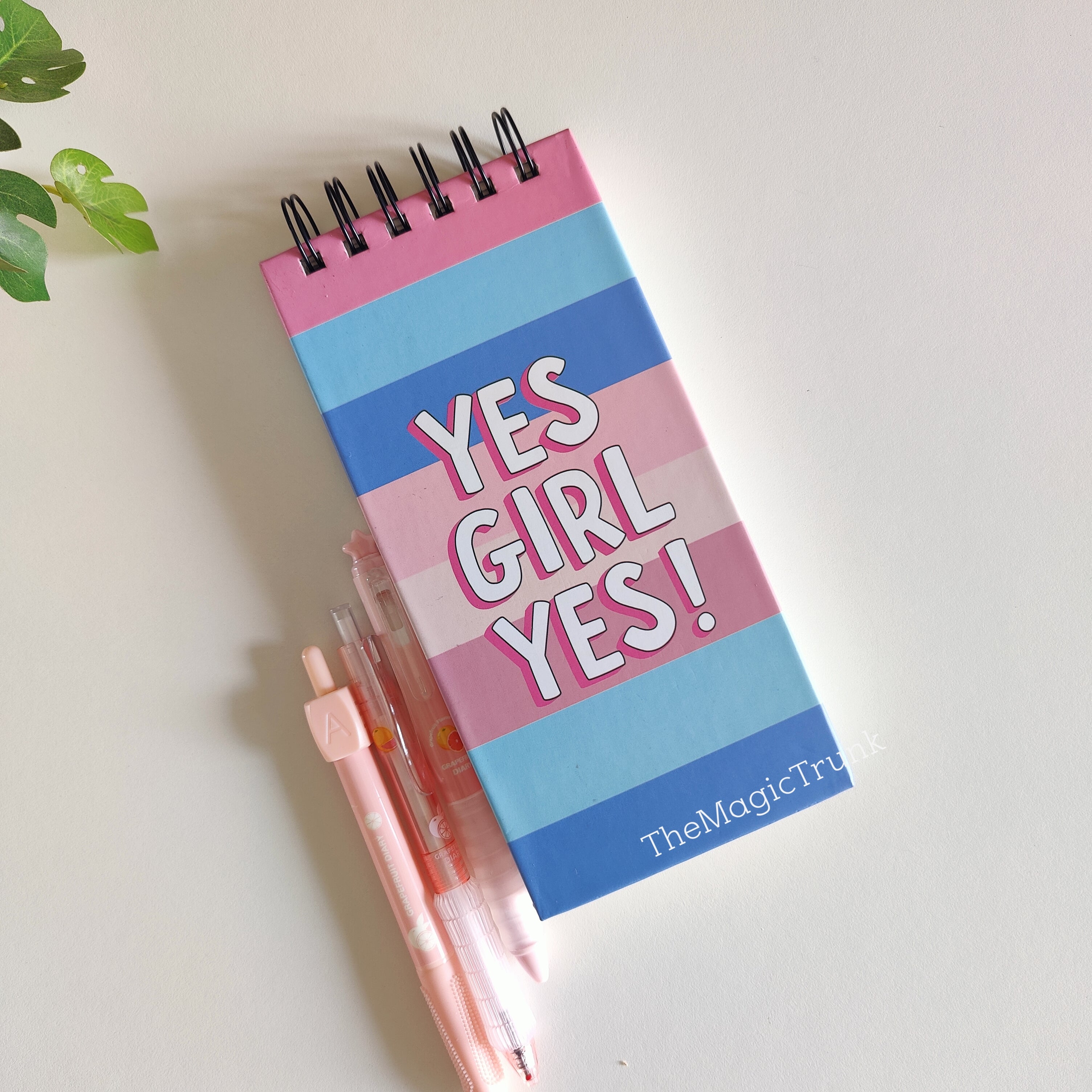 Yes Girl Yes To Do List Spiral Notepad ( 1pc )