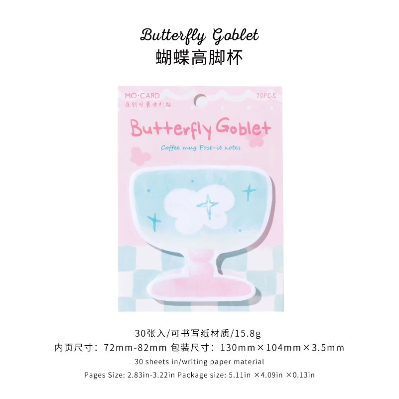 Cup Collector Adorable Sticky Notes ( 1pc )