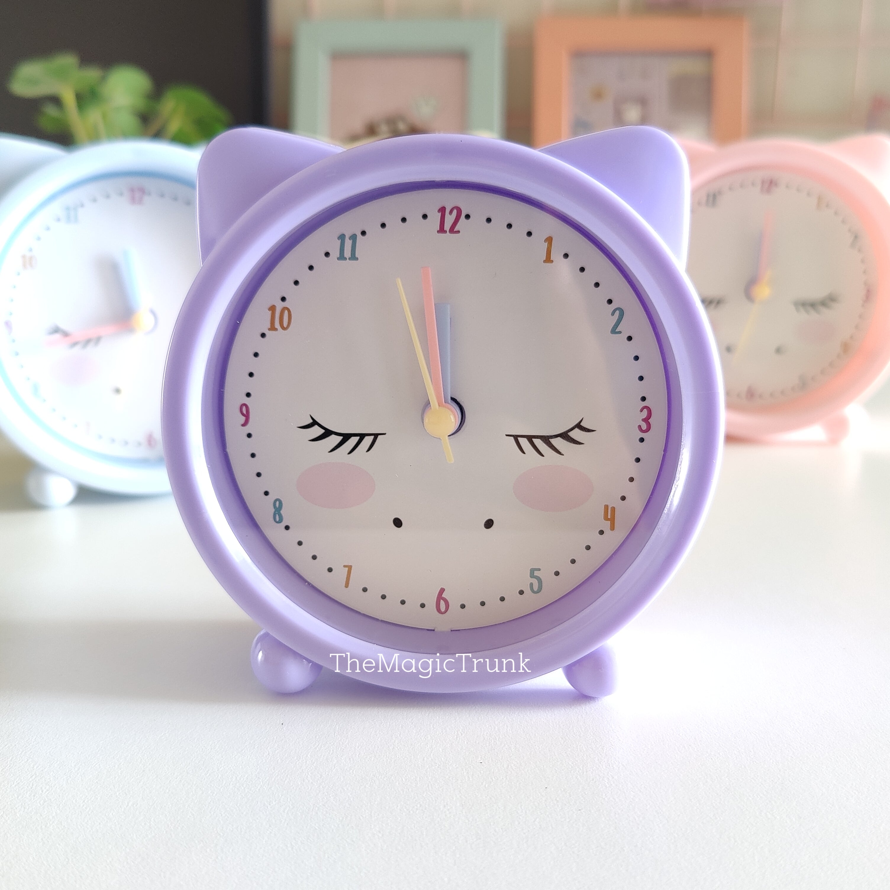 Unicorn Pastel Alarm Clock ( 1pc )