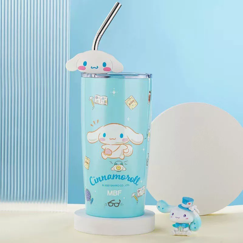 Sanrio Tumbler With Straw ( 1pc )
