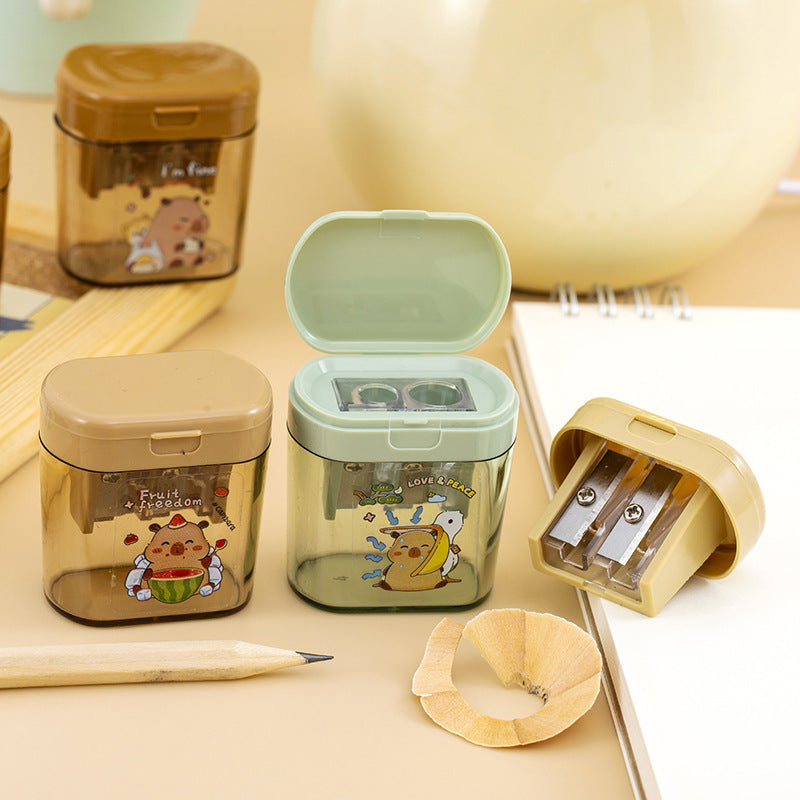 Capybara Dual Pencil Sharpener ( 1pc )