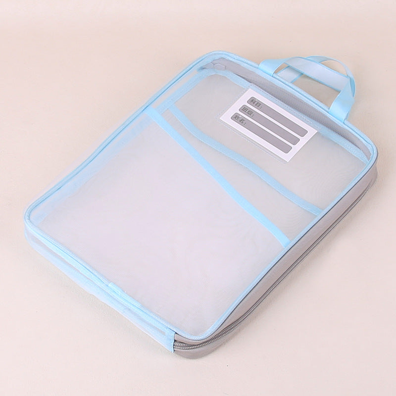 Aesthetic Mesh File Folder / Document Vertical Folder Organizer A4 ( 1pc )