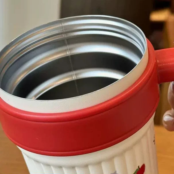 Pinteresty Stainless Steel Dual Sipper Tumbler ( 1pc )