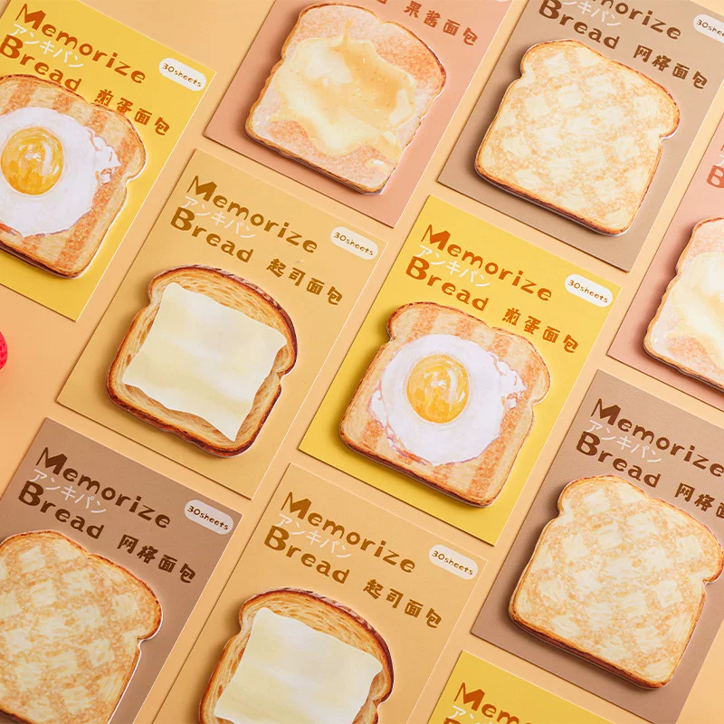 Bread Sticky Notes ( 1pc )