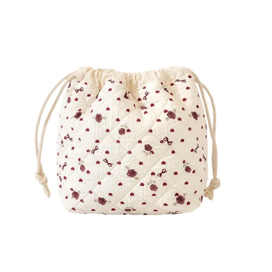 Pinteresty Drawstring Makeup Cosmetic Multipurpose Pouch Bag ( 1pc )