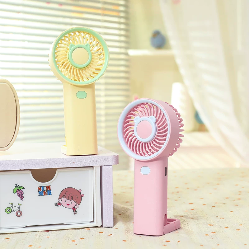 Pastel Three Speed Rechargable Fan ( 1pc )