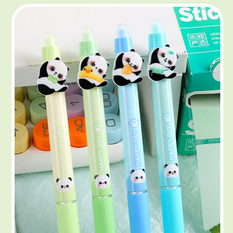 Panda Erasable BlueGel Pen Set ( 4pcs )