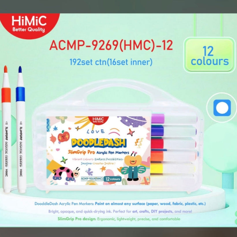 Doddledash Acrylic Pen Markers Set