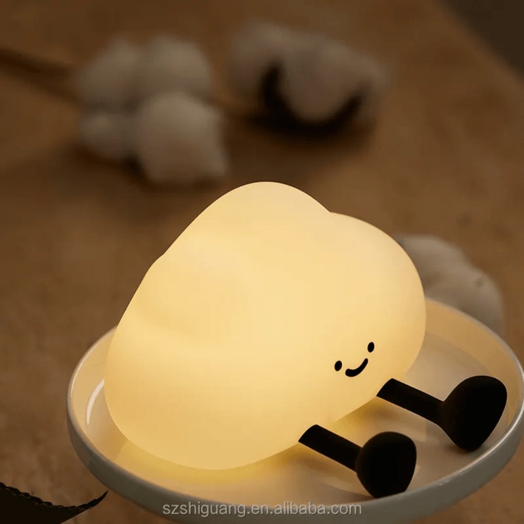 Cloud Silicon Lamp Rechargeable ( 1pc )