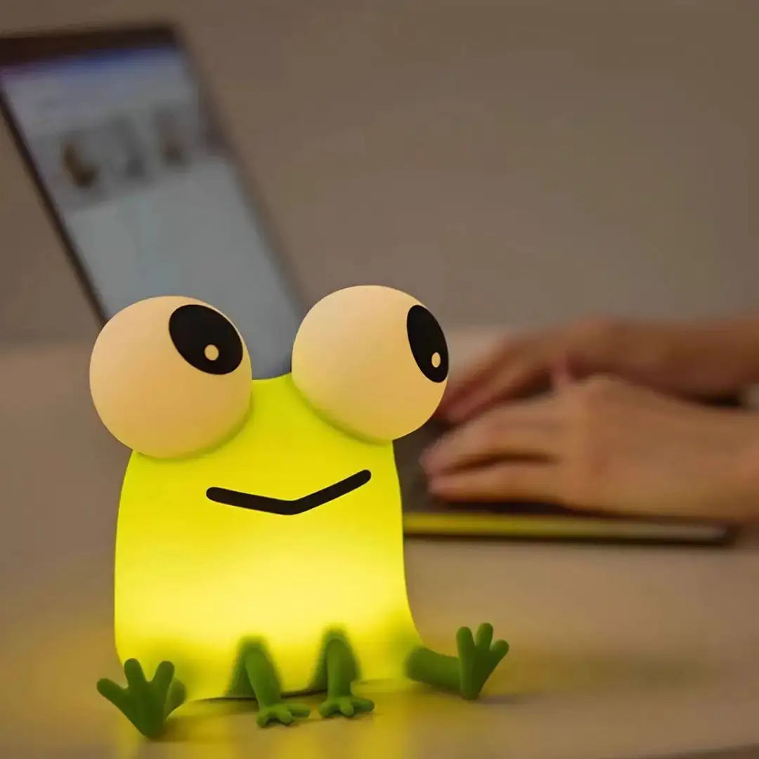 Frog Silicone Lamp Rechargeable ( 1pc )