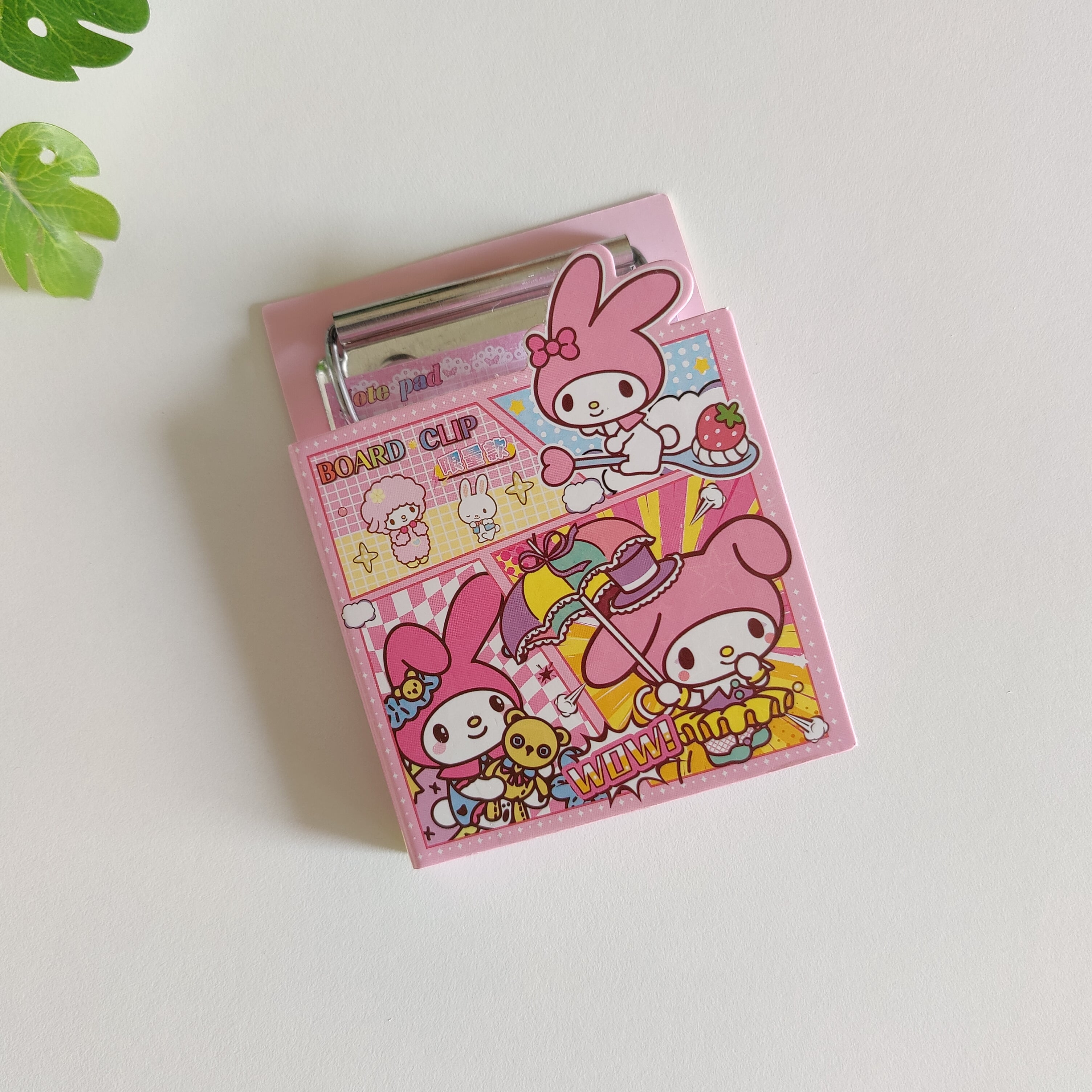 Sanrio Memo Pad Notepad With Clipboard ( 1pc )