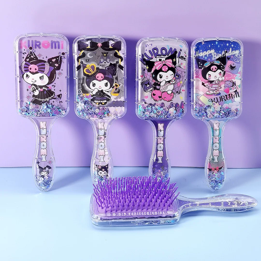 Kuromi Confetti Hair Brush ( 1pc )
