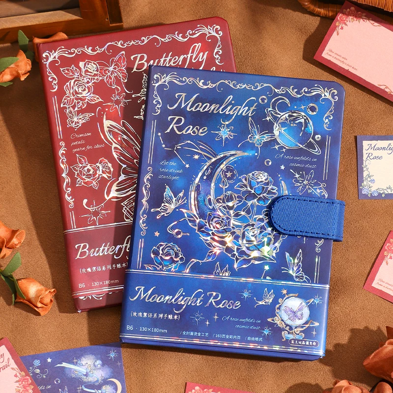 Rose & Butterfly Vintage Journaling Gift Set ( 1set )