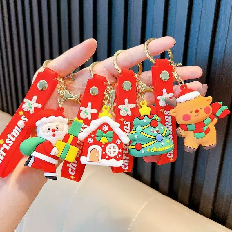 Christmas Themed Keychain ( 1pc )