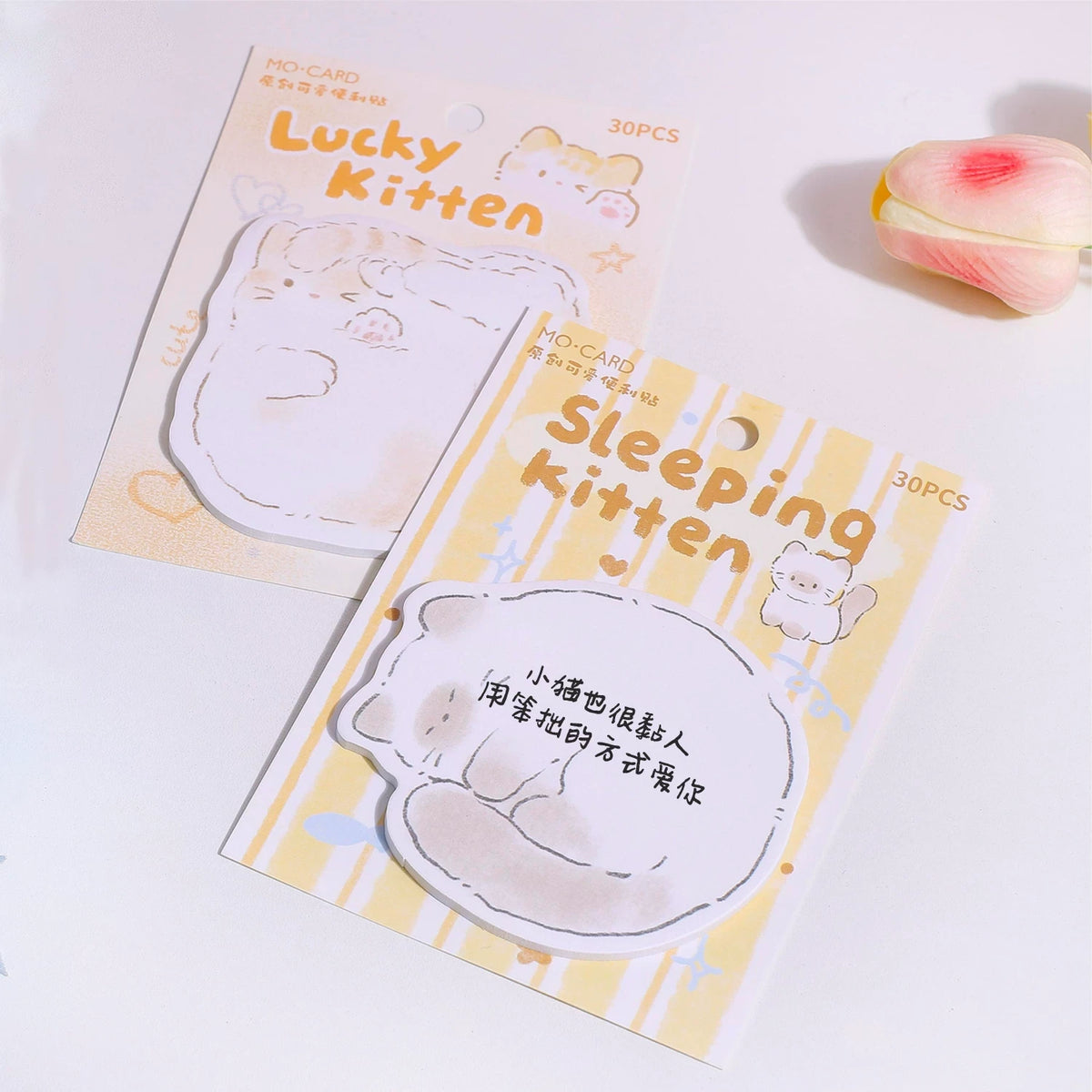 Adorable Cute Kitten Sticky Notes ( 1pc )