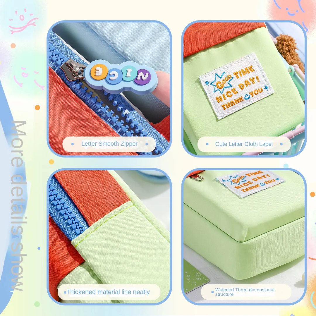 Pinteresty Multipurpose Stationery Pencil Case Pouch ( 1pc )