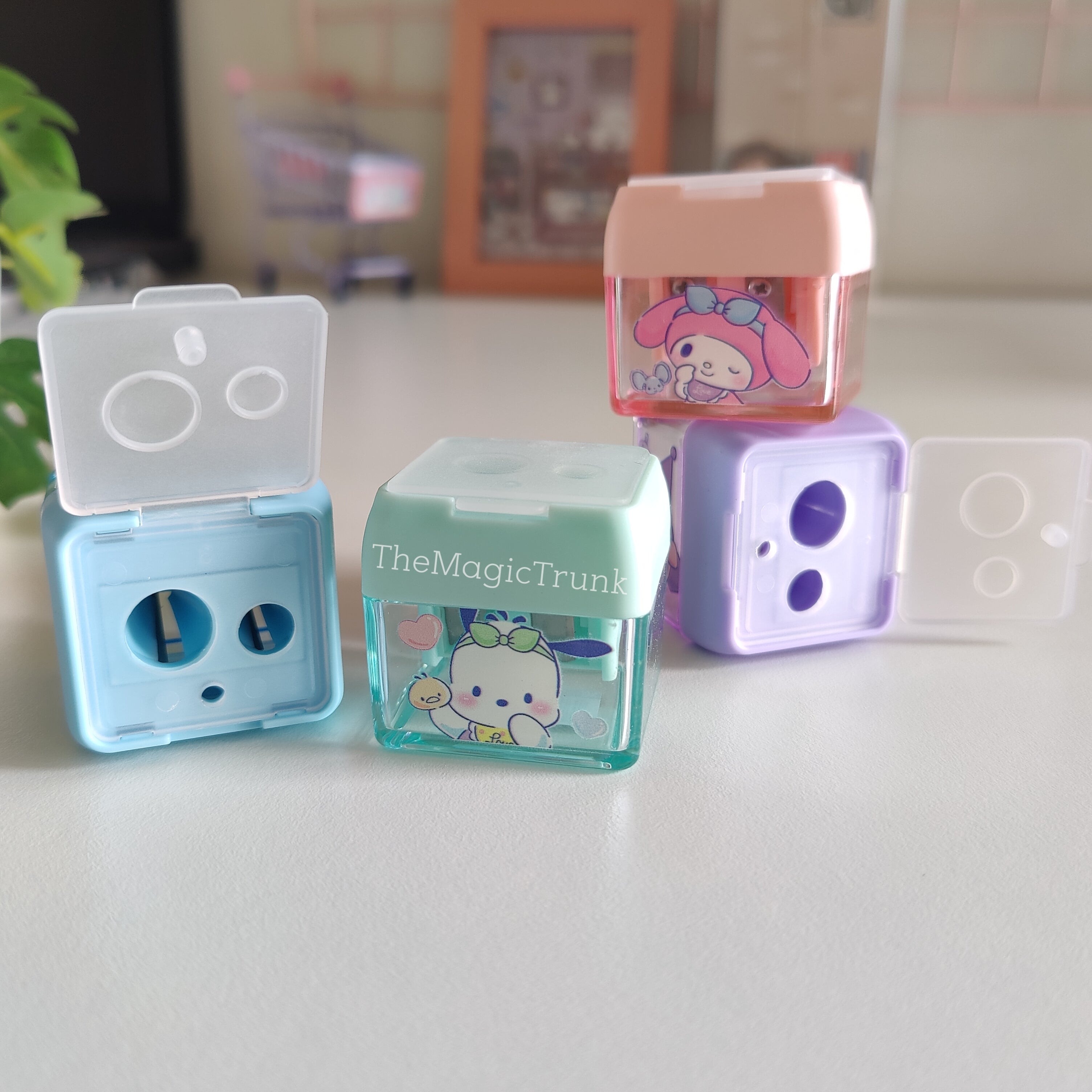 Sanrio Cube Dual Pencil Sharpener ( 1pc )