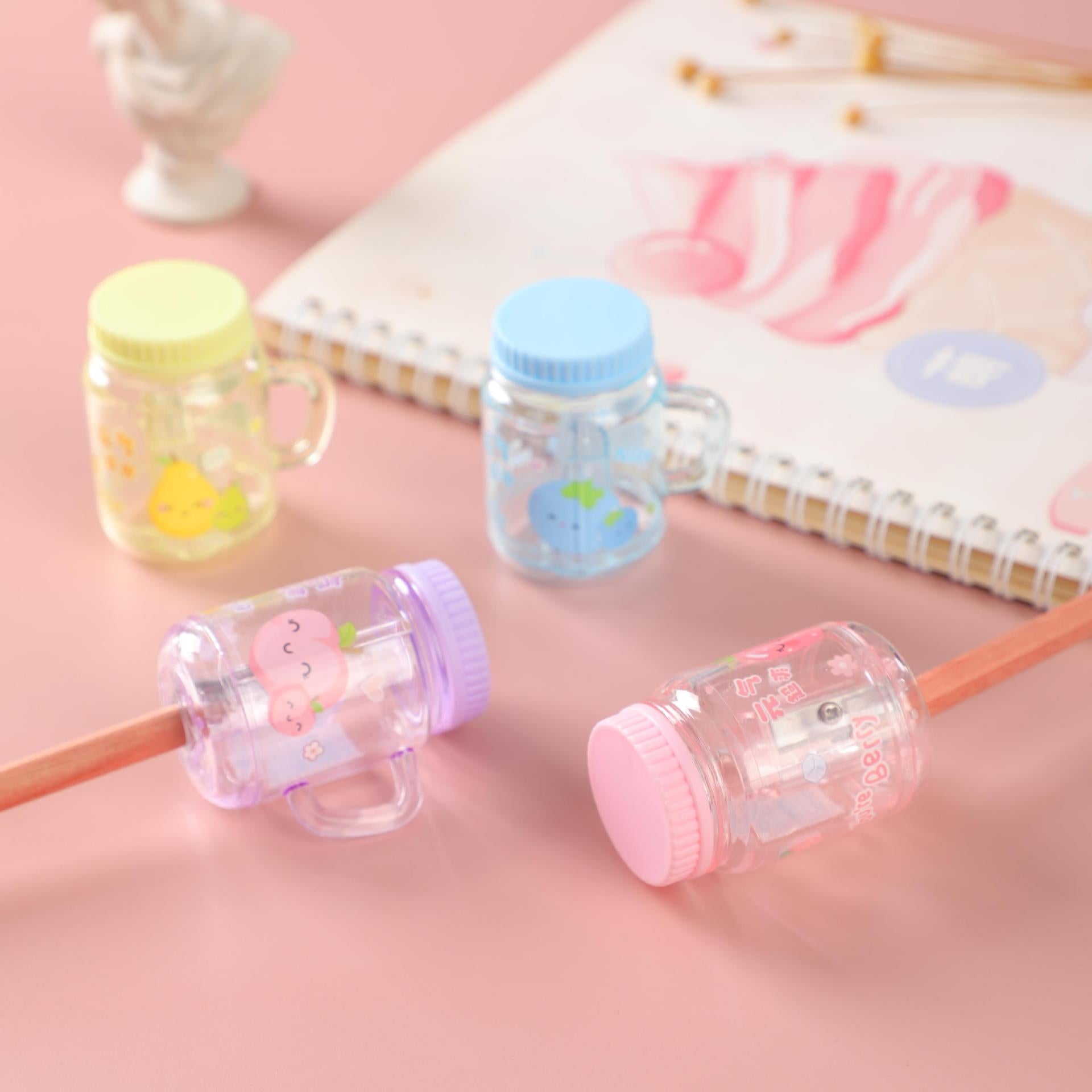 Fruit Jar Pencil Sharpener ( 1pc )