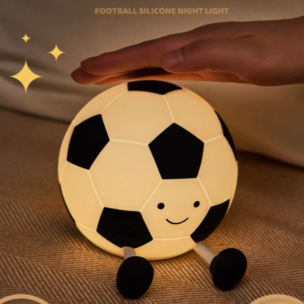 Football Silicone Lamp Rechargeable ( 1pc )