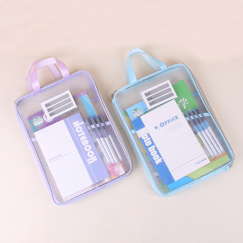 Aesthetic Mesh File Folder / Document Vertical Folder Organizer A4 ( 1pc )