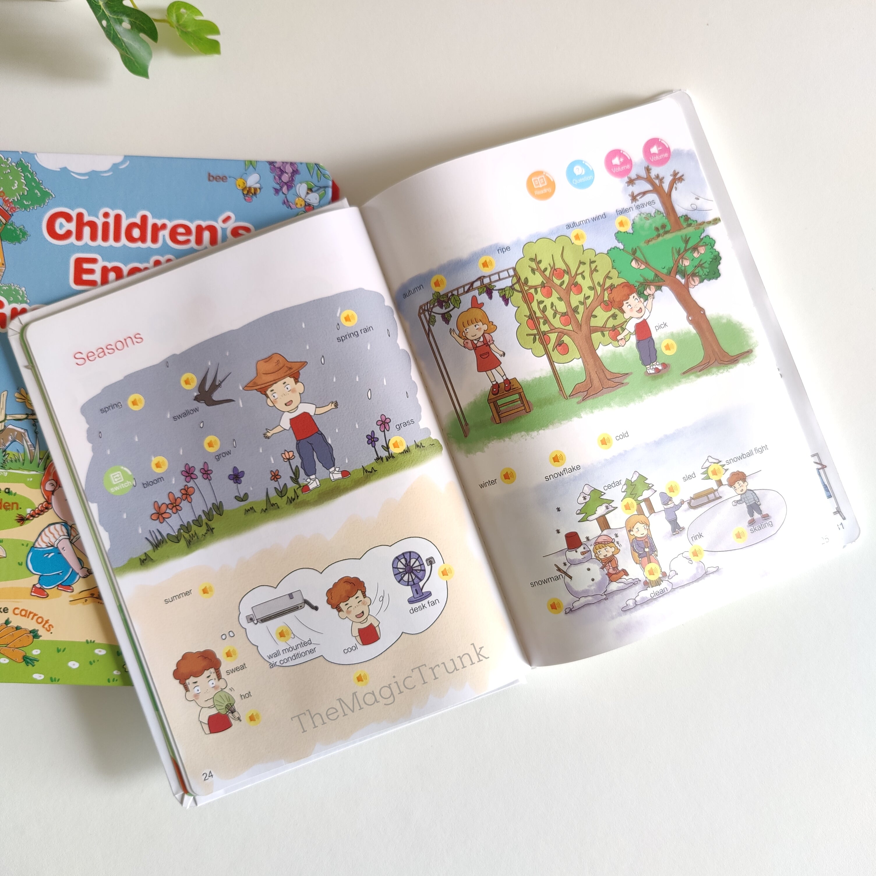 Interactive English Learning Kids Audio Book Rechargable ( 1pc )