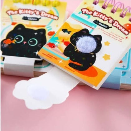 Kitty Dream Mini Spiral Notebook Diary ( 1pc )