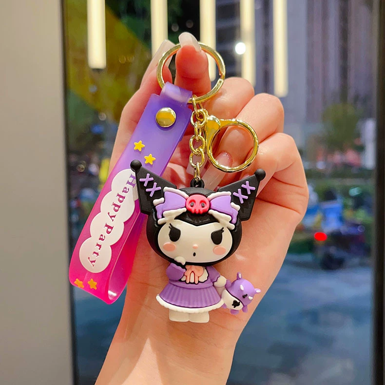 Sanrio Kuromi Keychain ( 1pc )