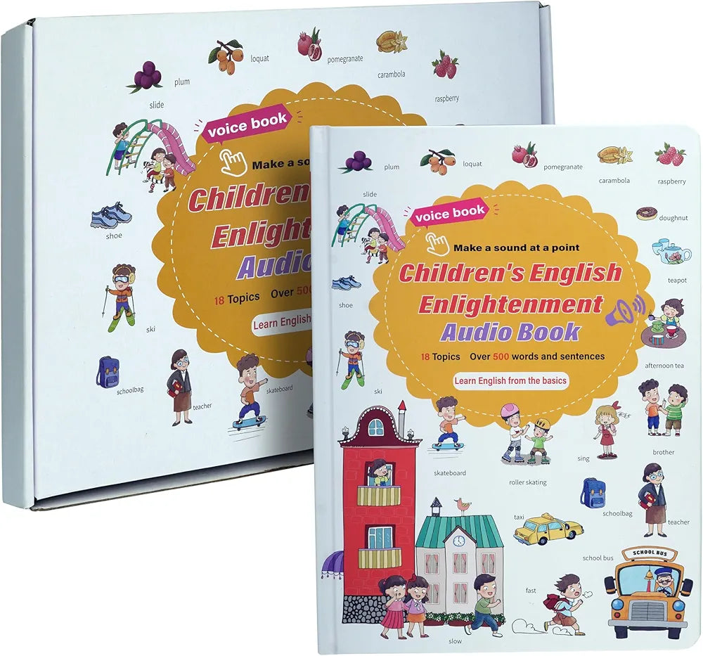 Interactive English Learning Kids Audio Book Rechargable ( 1pc )