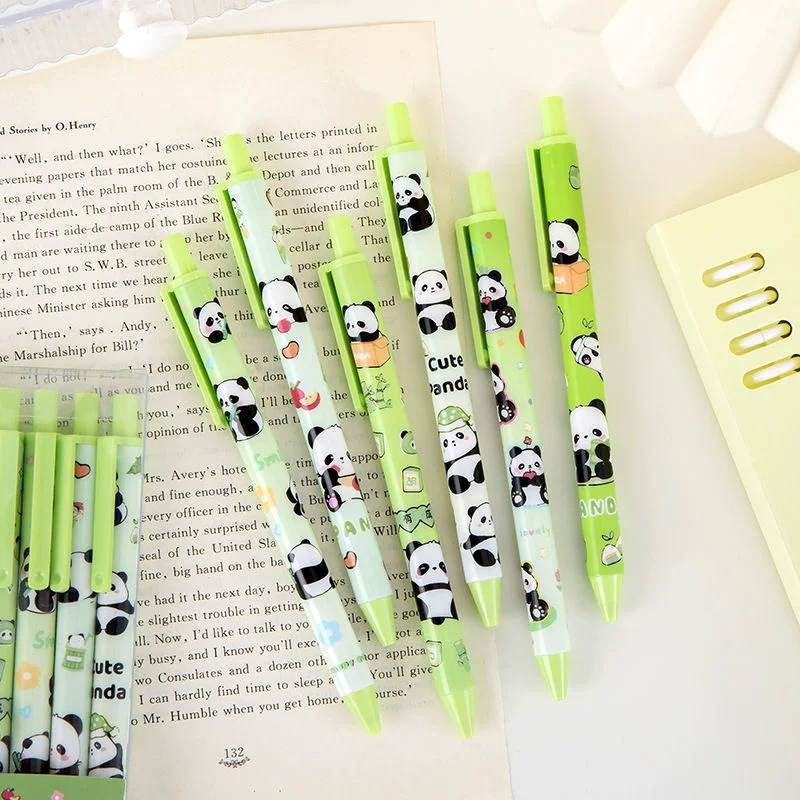 Panda Gel Pen Set ( 6pcs )
