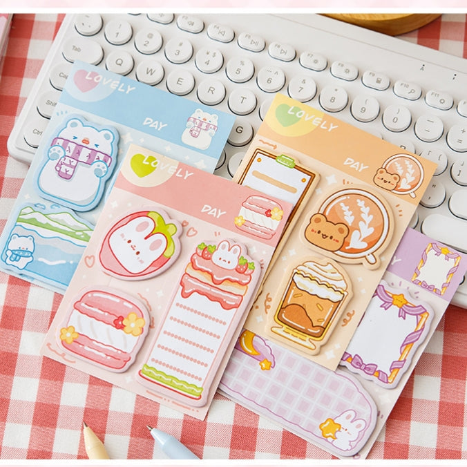 Chibi Charm Kawaii Sticky Notes ( 1pc )