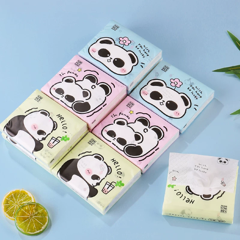 Panda Printed Tissues ( 1 pack )