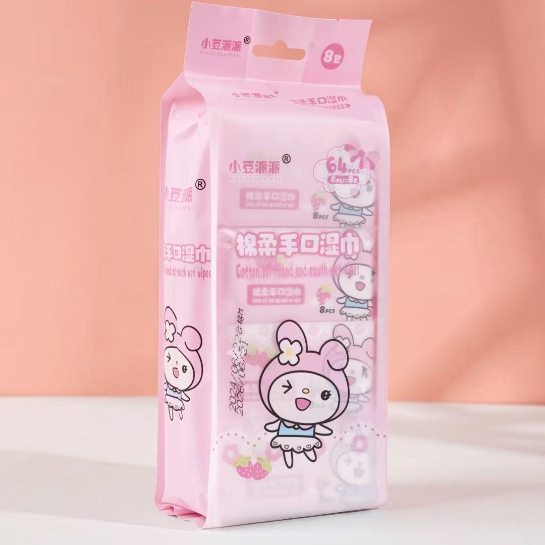 Sanrio Wet Tissue Pack ( 8 Packs )