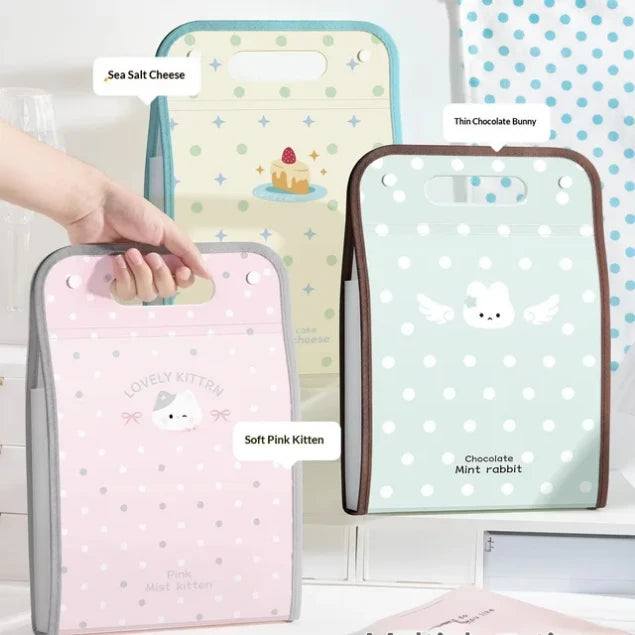 Aesthetic Polka Dot Vertical A4 With 13 Layers ( 1pcs )
