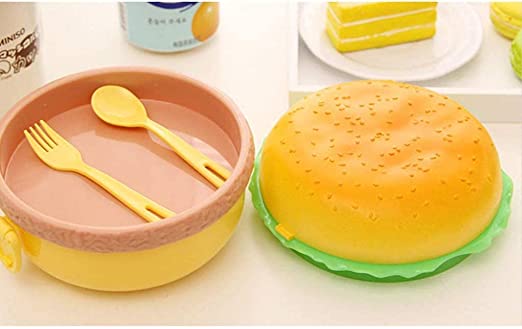 Burger Shape Lunch Box ( 1 pc )