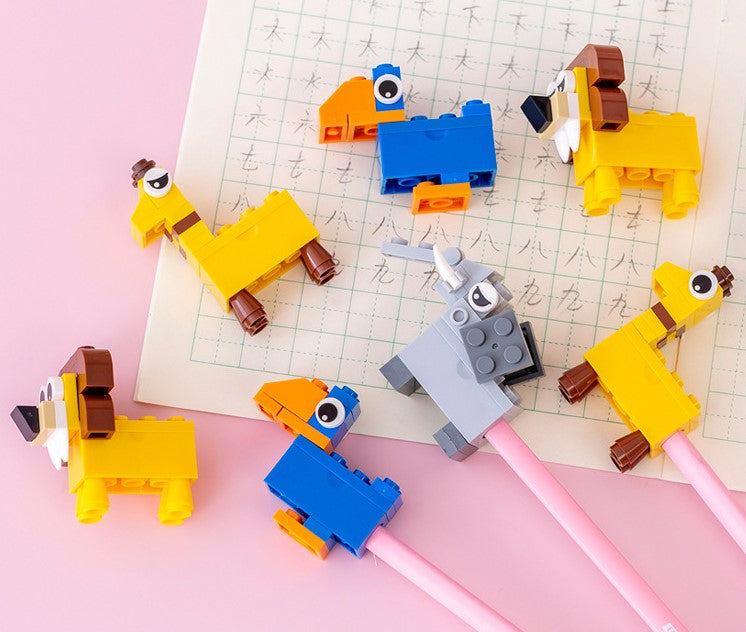 DIY Animal Puzzle Lego Pencil Sharpener (1 pc )