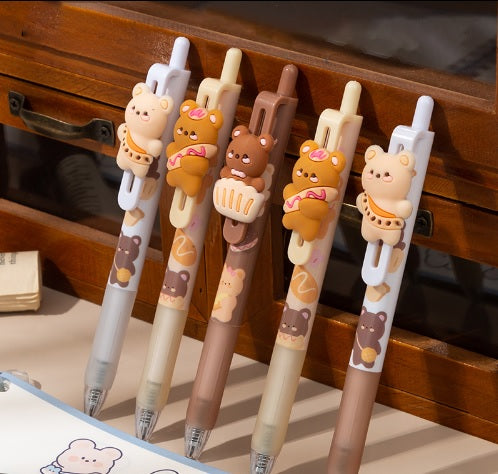 Kawaii Bear Gel Pen ( 2pc )