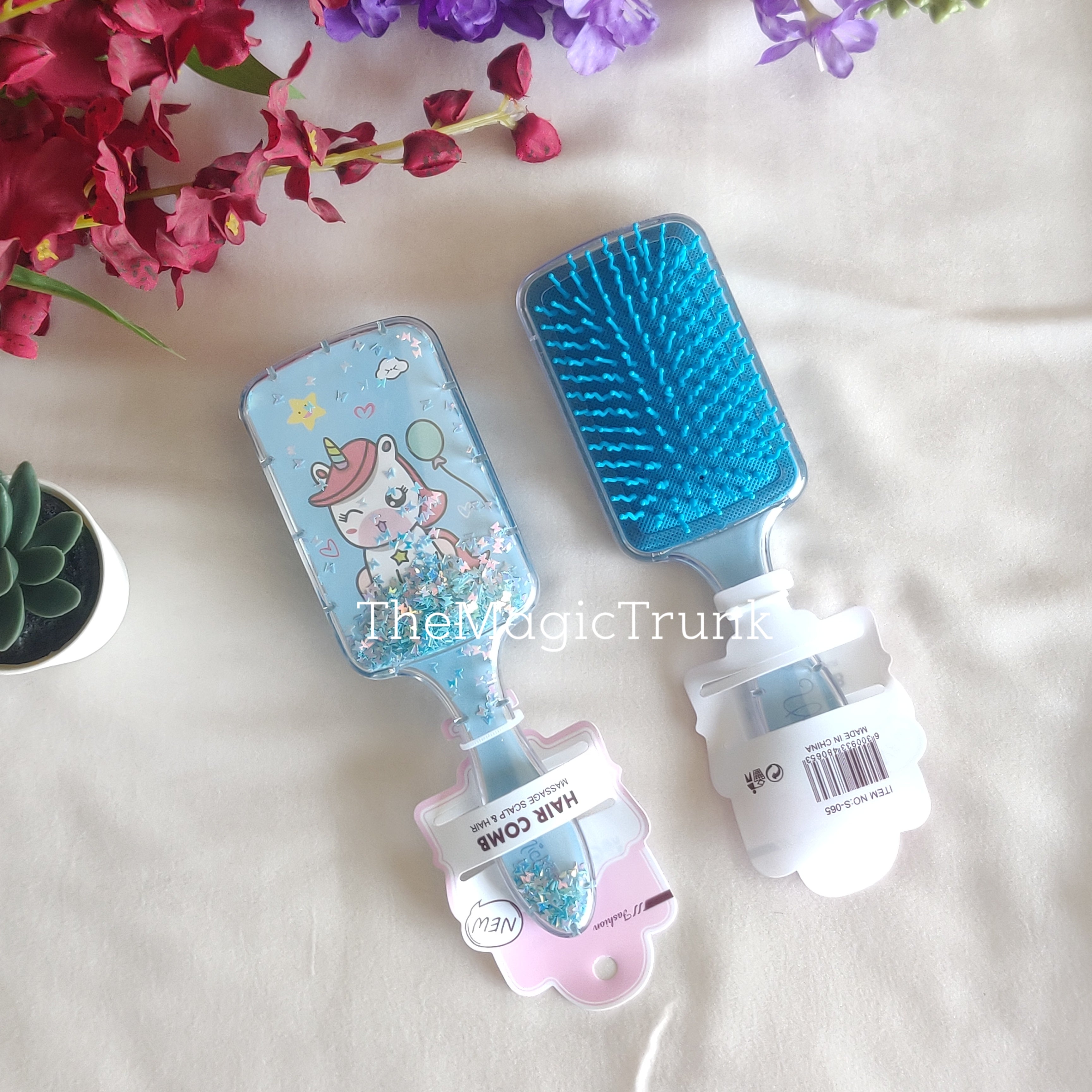 Unicorn Shimmer Hair brush